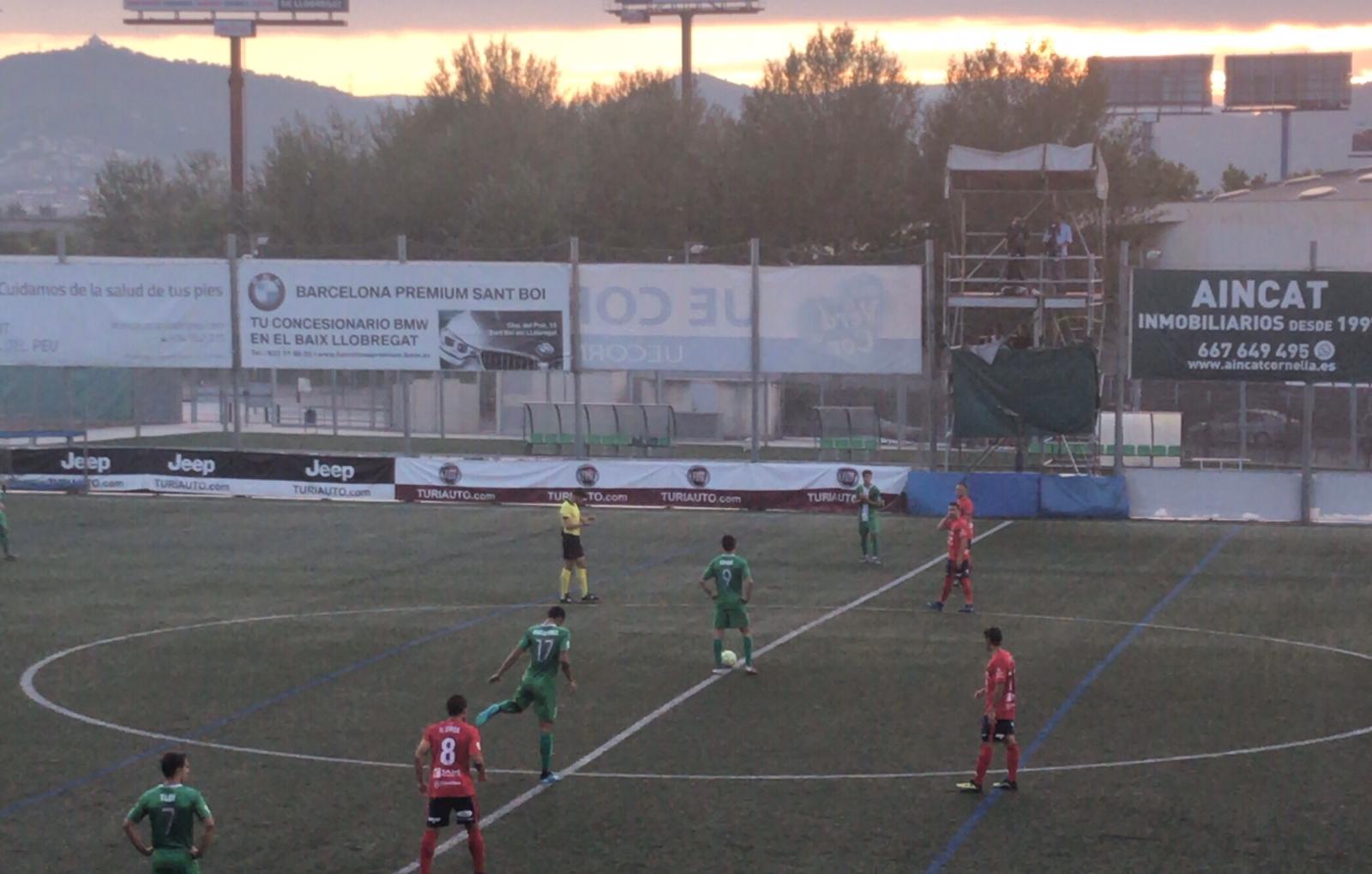 L'Olot s'emporta un punt molt treballat de Cornellà (1-1)