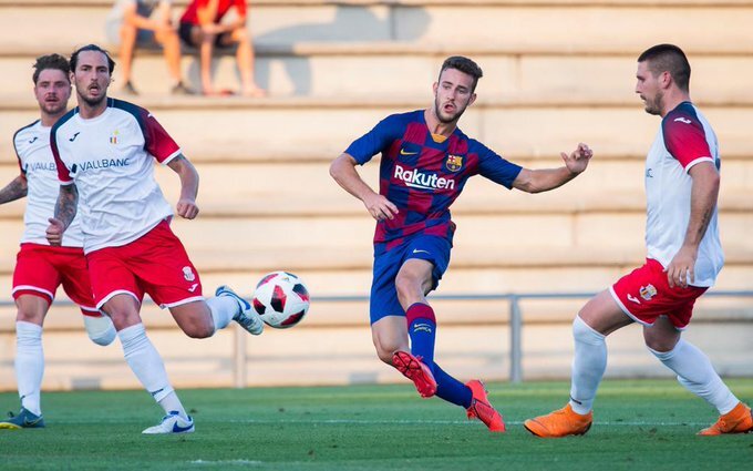 Peque completa la davantera de l'Olot