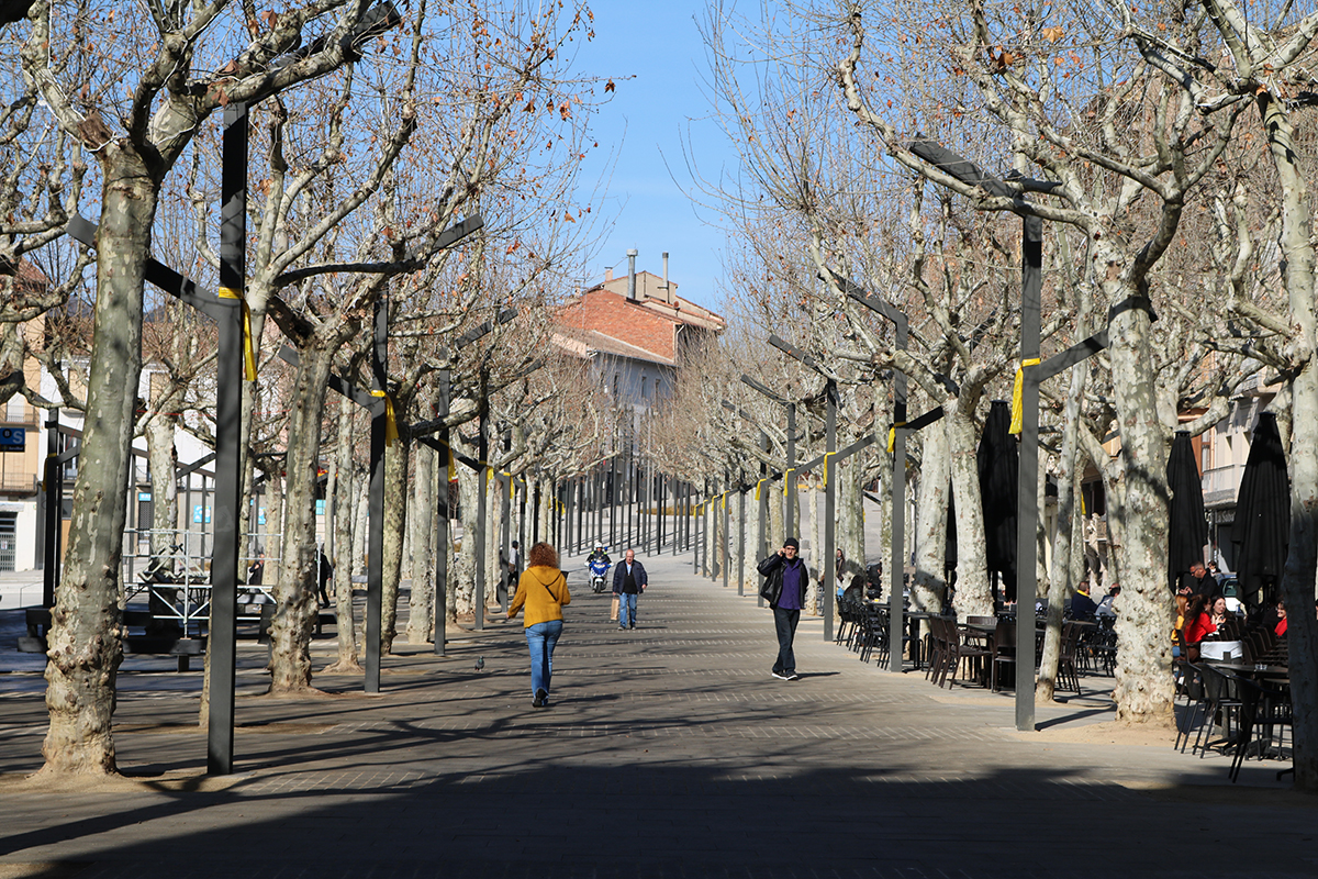 Després de quatre anys, es podran tornar a celebrar àpats al Firal d'Olot