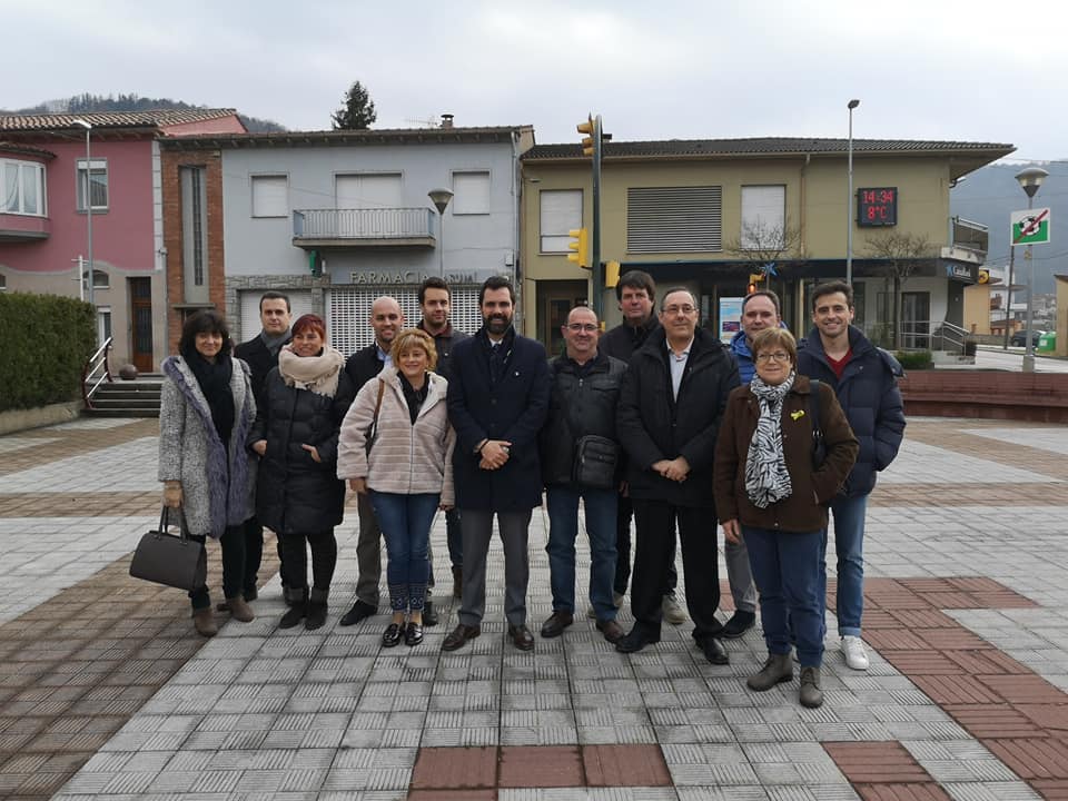 ERC es presenta a Sant Joan les Fonts per ser “la força del canvi”