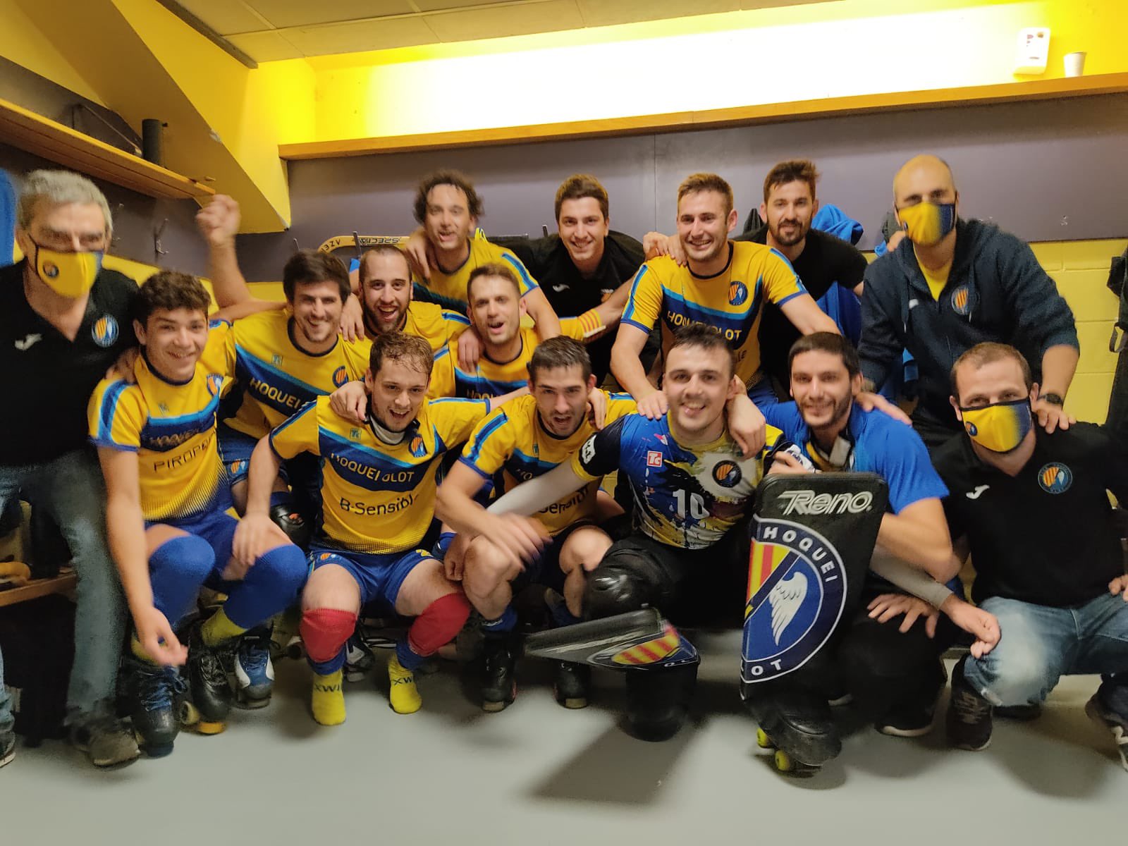 L'Hoquei Olot arriba a les semifinals del play-off d'ascens per primera vegada