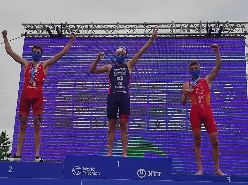 Genís Grau es guanya un lloc fix a les World Series de triatló