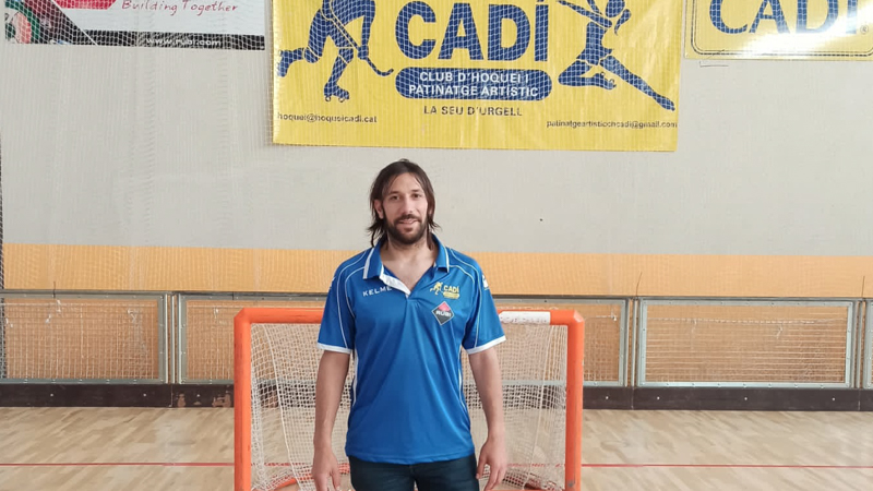 Jordi Garcia arriba “il·lusionat” a l’Hoquei Olot: 