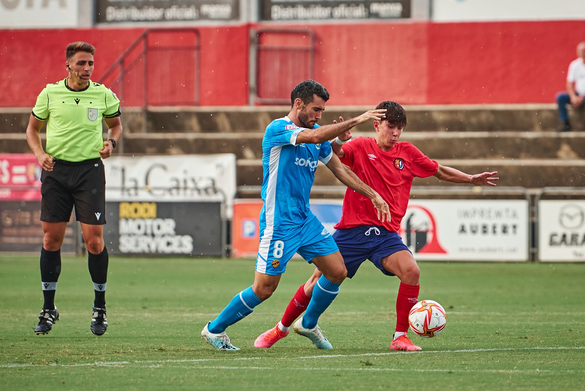 L'Olot competeix i aguanta el Nàstic fins que se li acaba la gasolina (0-1)