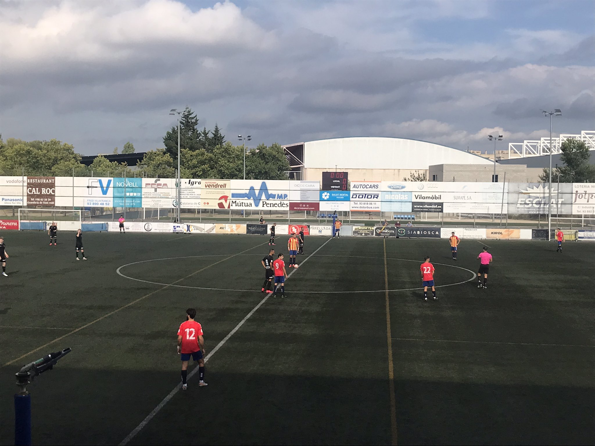 L'Olot frega la victòria al difícil camp del Vilafranca (0-0)